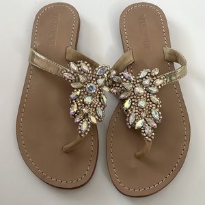 Gorgeous Pastel AB Mystique Sandals